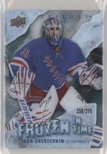 2022-23 Upper Deck Trilogy Frozen in Time Igor Shesterkin #FT-IS card