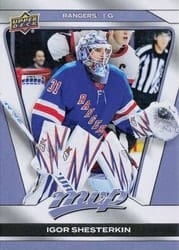 2025-26 Upper Deck MVP Base Set Igor Shesterkin #29 card