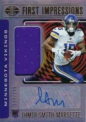2021 Panini Illusions Base Set Ihmir Smith-Marsette #140 card