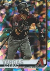 2019 Topps Chrome Sapphire Edition Base Set Ildemaro Vargas #559 card
