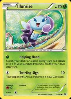 Primal Clash Illumise #18 card