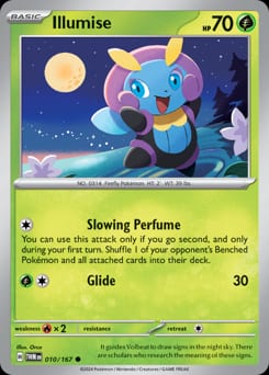 Twilight Masquerade Illumise #10 card