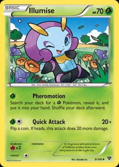 XY Illumise #9 card