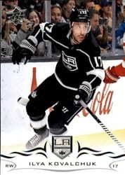 2018-19 Upper Deck Base Set Ilya Kovalchuk #335 card