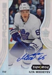2019-20 Upper Deck Synergy Base Set Ilya Mikheyev #87 card
