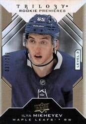 2019-20 Upper Deck Trilogy Base Set Ilya Mikheyev #122 card