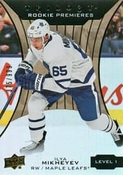 2019-20 Upper Deck Trilogy Base Set Ilya Mikheyev #56 card