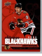 2025-26 Upper Deck Chicago Blackhawks Centennial Box Ilya Mikheyev #25 card
