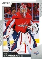 2020-21 O-Pee-Chee Base Set Ilya Samsonov #332 card
