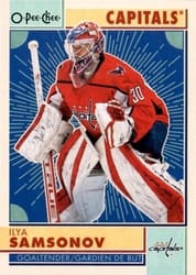 2022-23 O-Pee-Chee Retro Ilya Samsonov #389 card
