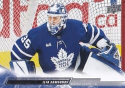 2022-23 Upper Deck Base Set Ilya Samsonov #628 card