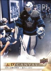 2022-23 Upper Deck UD Canvas Ilya Samsonov #C344 card