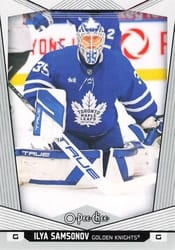 2024-25 O-Pee-Chee Base Set Ilya Samsonov #137 card