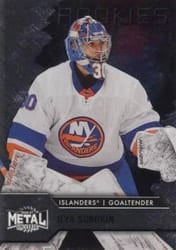 2020-21 SkyBox Metal Universe Base Set Ilya Sorokin #141 card