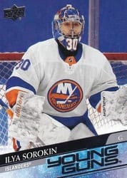2020-21 Upper Deck Base Set Ilya Sorokin #461 card