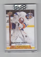 2020-21 Upper Deck Clear Cut Canvas Rookie Debuts Ilya Sorokin #CD-IS card