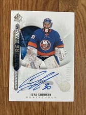 2020 SP Authentic Ilya Sorokin #211 card