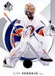 2024-25 SP Authentic Base Set Ilya Sorokin #54 card