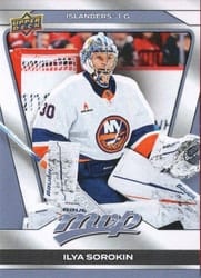 2025-26 Upper Deck MVP Base Set Ilya Sorokin #54 card
