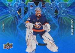 2025-26 Upper Deck Vibing Ilya Sorokin #VB-18 card