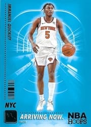 2020-21 Hoops Arriving Now Immanuel Quickley #SS-2 card