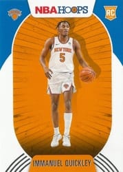 2020-21 Hoops Base Set Immanuel Quickley #249 card