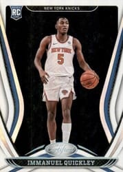 2020-21 Panini Certified Base Set Immanuel Quickley #176 card