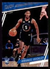 2020-21 Panini Chronicles Base Set Immanuel Quickley #63 card