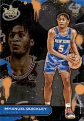 2020-21 Panini Court Kings Base Set Immanuel Quickley #117 card