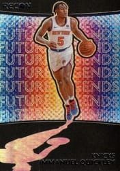 2020-21 Panini Recon Future Legends Immanuel Quickley #16 card