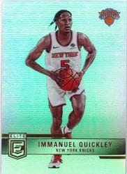 2021-22 Donruss Elite Base Set Immanuel Quickley #51 card