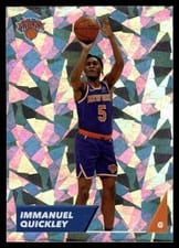 2021-22 Panini NBA Sticker & Card Collection (Brazil) Base Set Immanuel Quickley #242 card