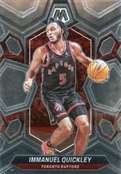 2023-24 Panini Mosaic Base Set Immanuel Quickley #114 card