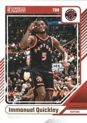 2024-25 Donruss Base Set Immanuel Quickley #68 card