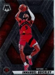2024-25 Panini Mosaic Base Set Immanuel Quickley #185 card