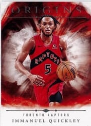 2024-25 Panini Origins Base Set Immanuel Quickley #5 card