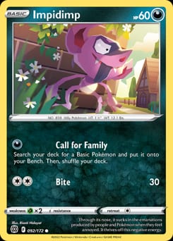 Brilliant Stars Impidimp #92 card