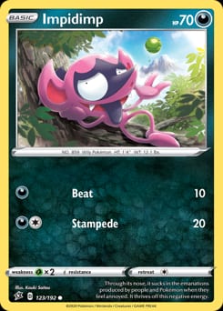 Rebel Clash Impidimp #123 card