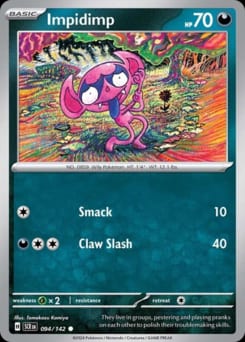 Stellar Crown Impidimp #94 card