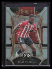 2023 Panini Select La Liga Inaki Williams White #102 card