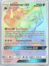 2019 Team Up Incineroar-GX #188 card