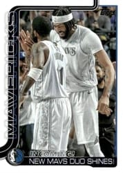 2025-26 Topps Base Set Incoming!: New Mavs Duo Shines! #296 card