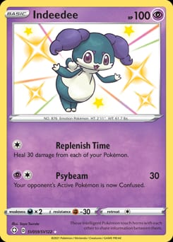 Shining Fates Shiny Vault Indeedee #SV059 card