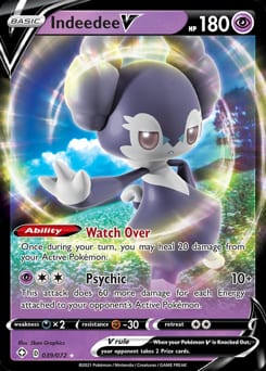 Shining Fates Indeedee V #39 card