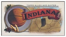 2024 Topps Allen & Ginter 50 States Mini Indiana #50S-14 card
