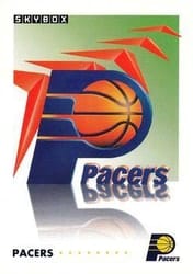1991-92 SkyBox Base Set Indiana Pacers #361 card