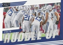 2022 Score Huddle Up Indianapolis Colts #HU-IND card