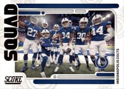2022 Score Squad Indianapolis Colts #S6 card
