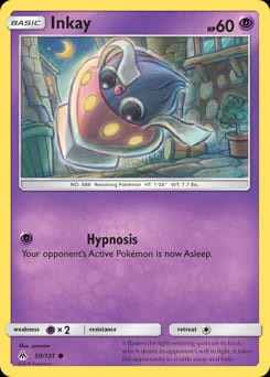 Forbidden Light Inkay #50 card