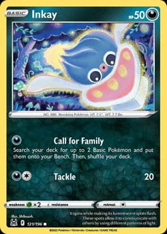 Lost Origin Inkay #121 card